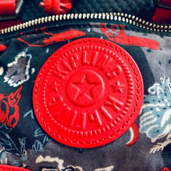 Kipling backpack/ shoulder bag - Alex in Bloom - Picture 9 of 9